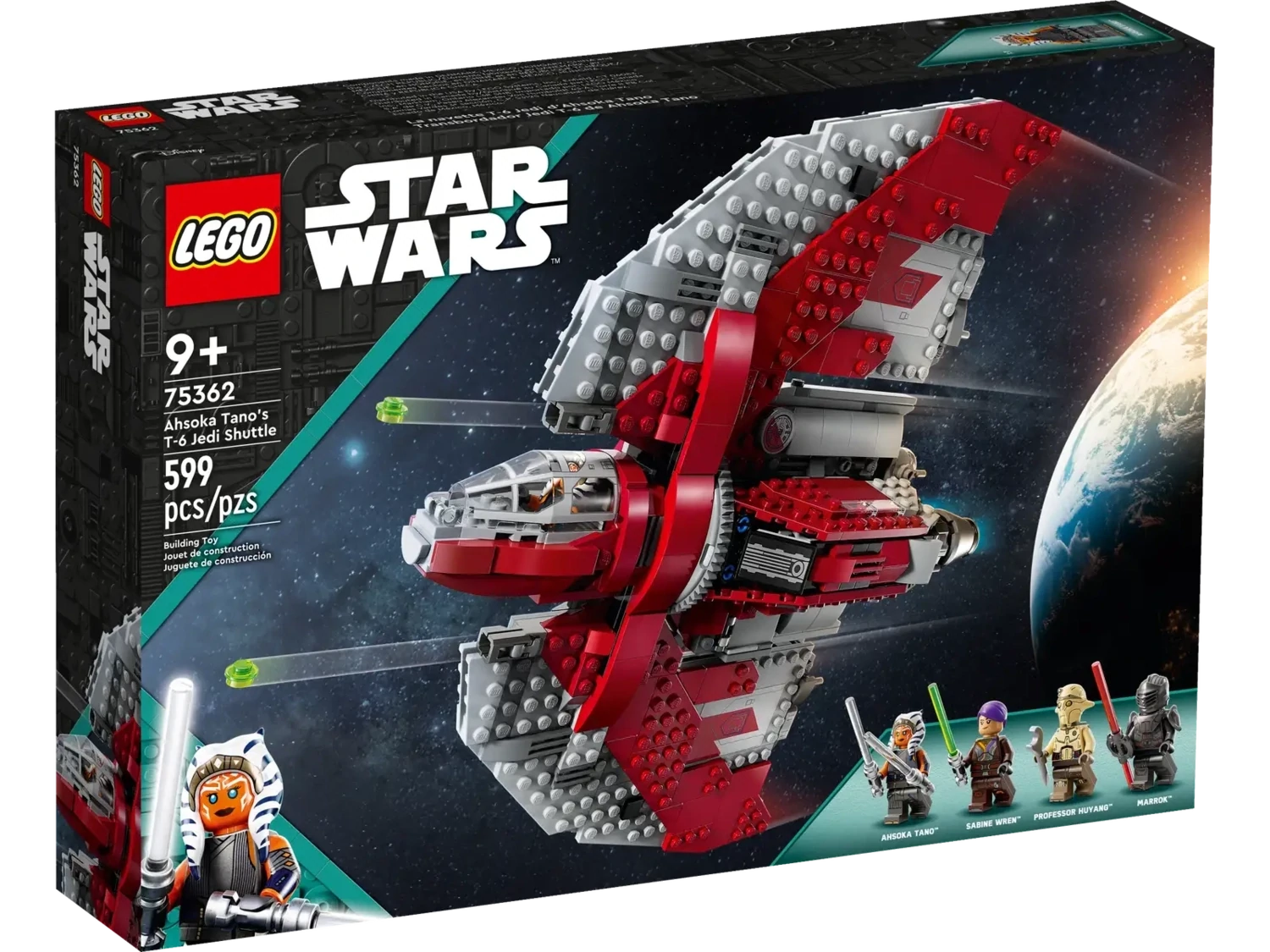 Lego 75362 Star Wars Ahsoka Tano's T-6 Jedi Shuttle