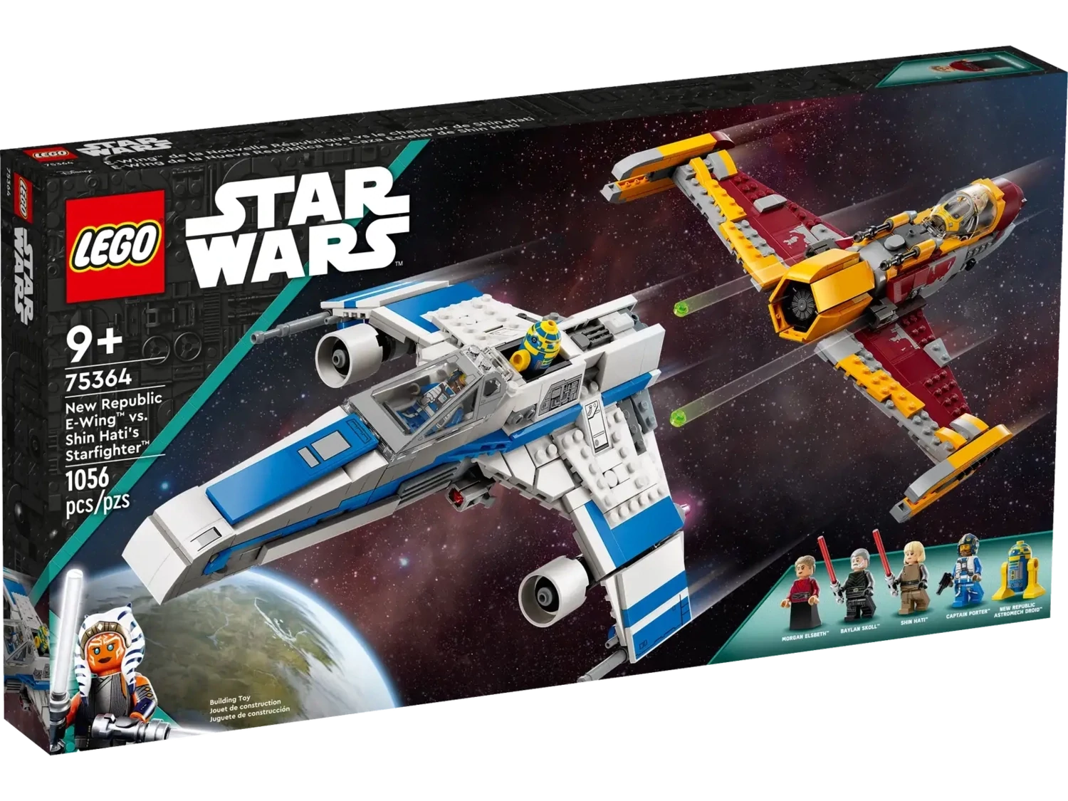 Lego 75364 Star Wars New Republic E-Wing vs Shin Hati's Starfighter