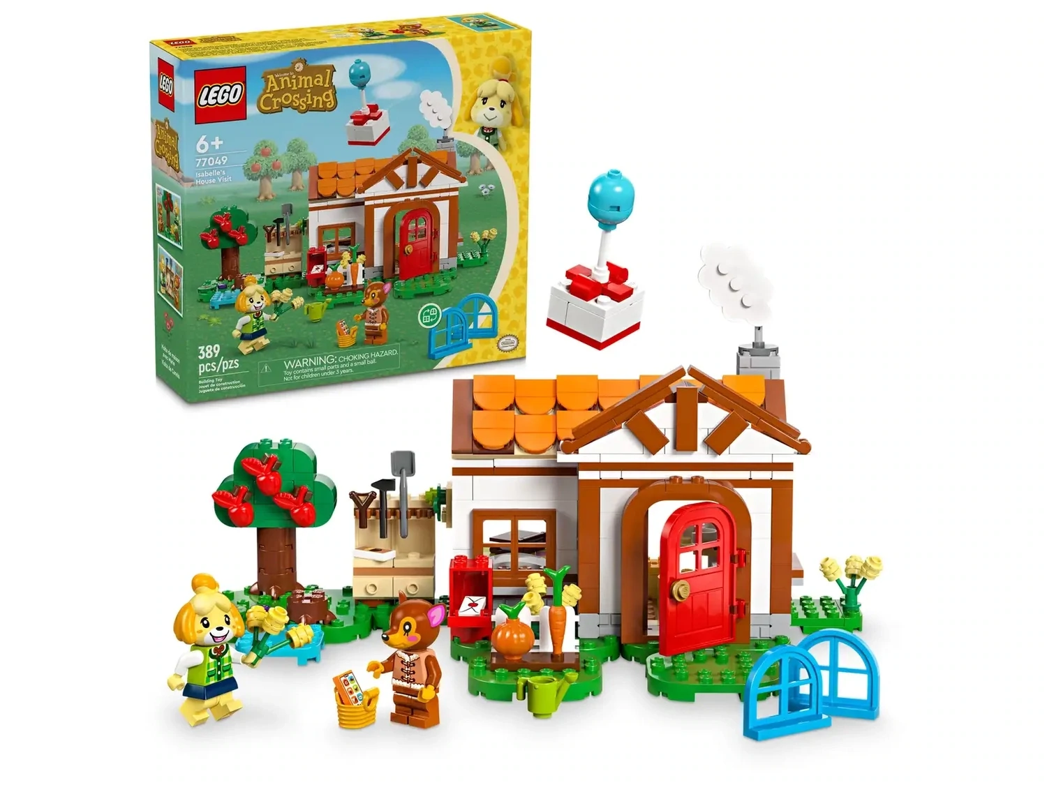 Lego 77049 Animal Crossing Isabelle&#39;s House Visit