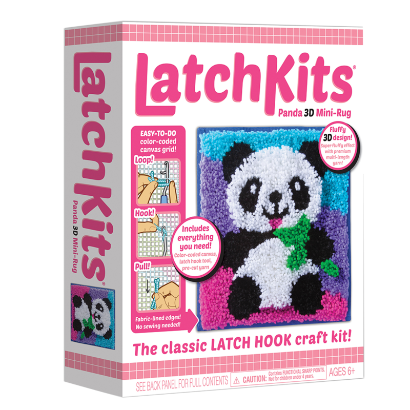 Latchkits 3D Panda