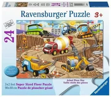 5182 Construction Trucks 60 pc Puzzle