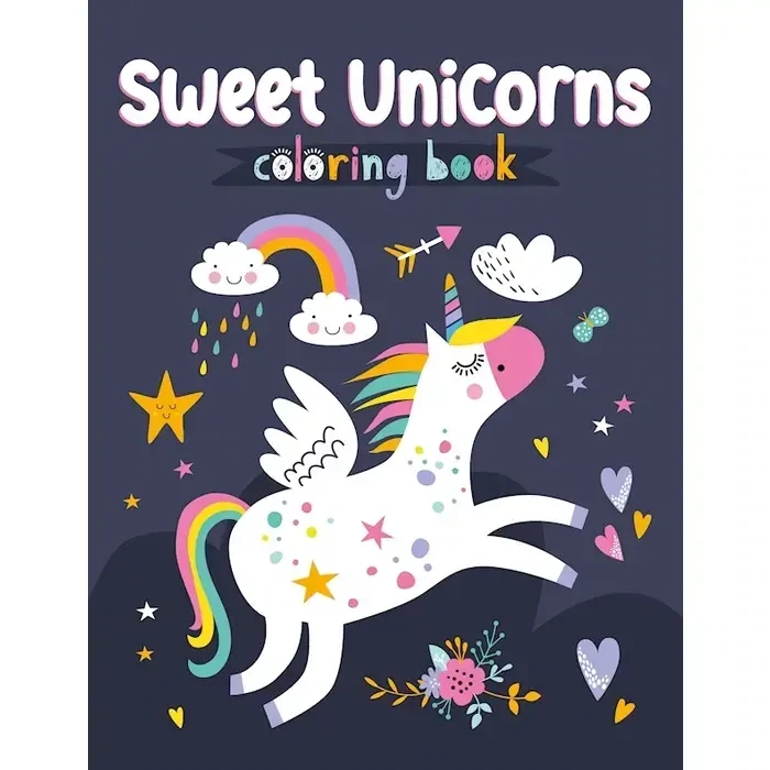 Coloring Book Sweet Unicorns