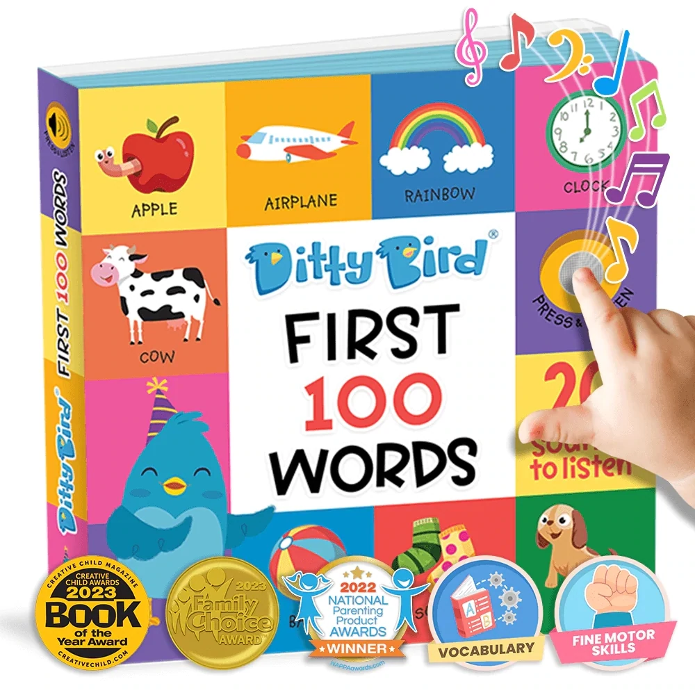 DITTY BIRD Sound Book: First 100 Words