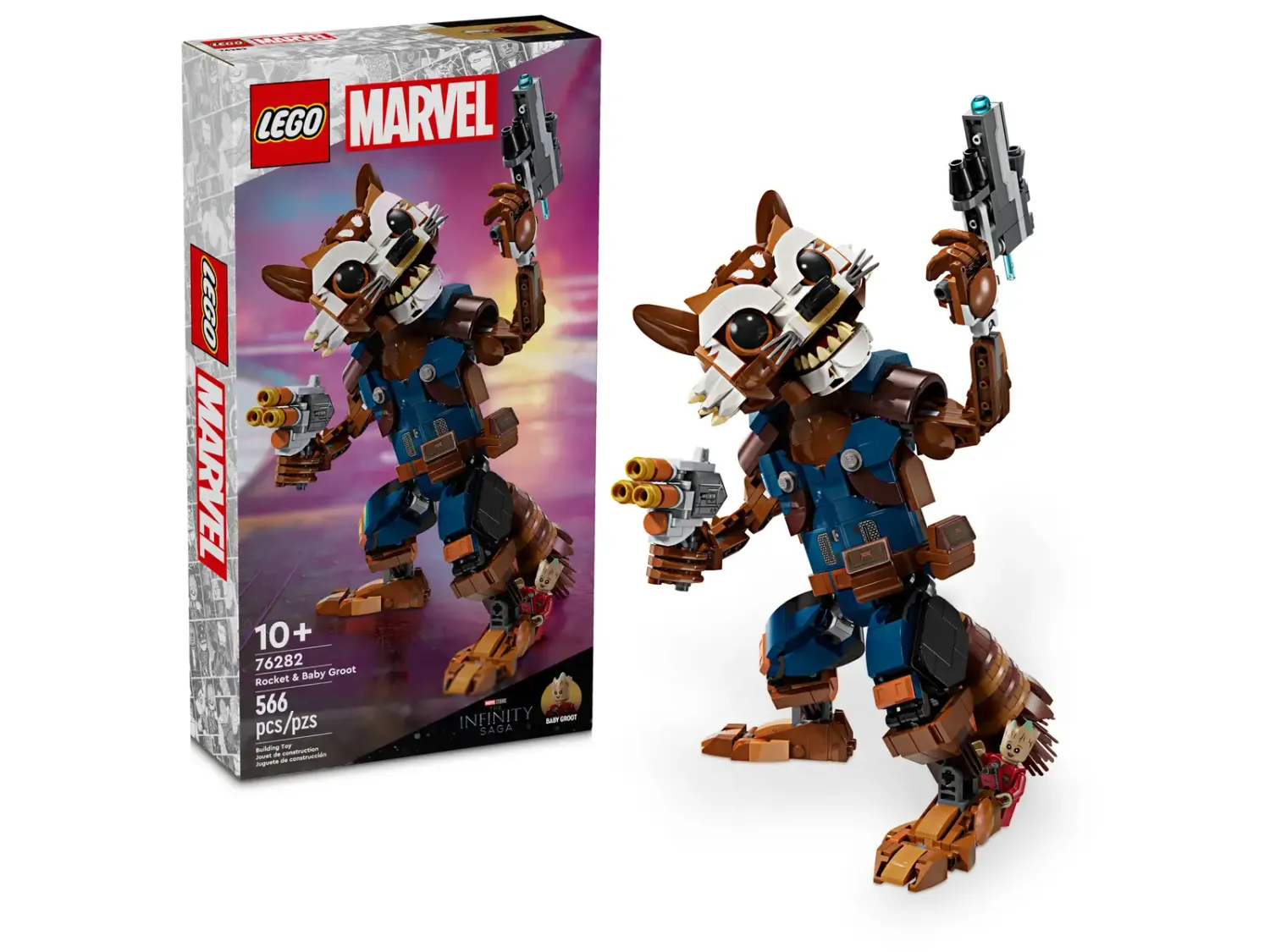 Lego 76282 Superheroes Rocket &amp; Baby Groot