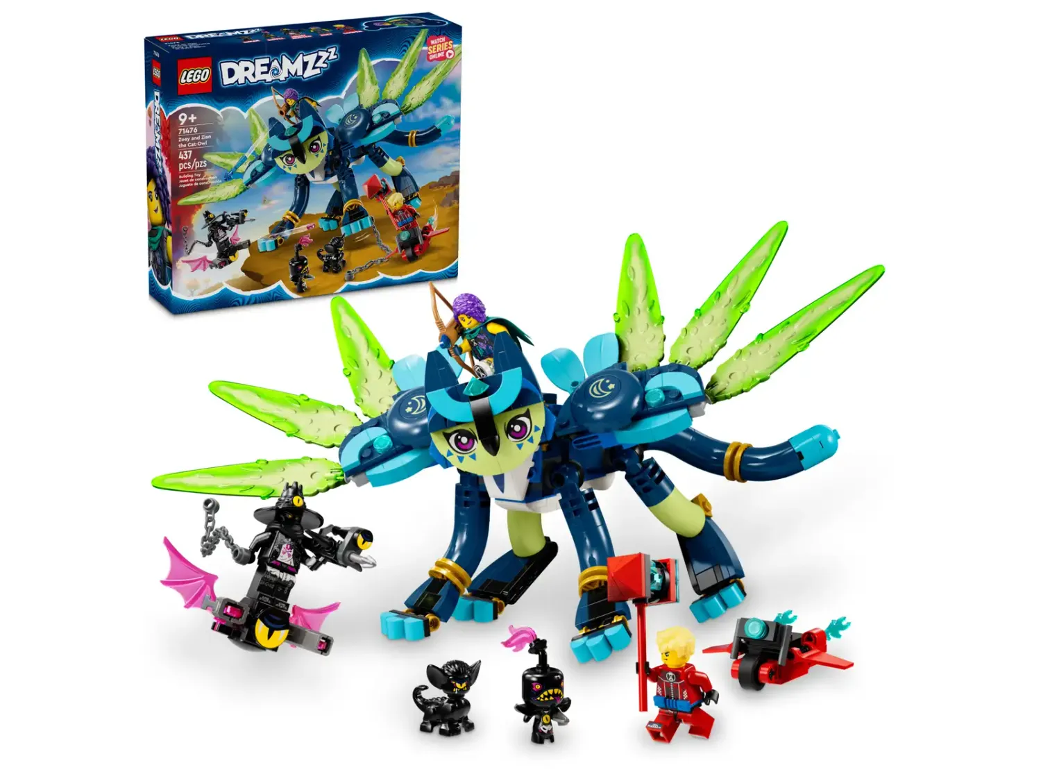 Lego Dreamzz 71476  Zoey and Zion the Cat Owl