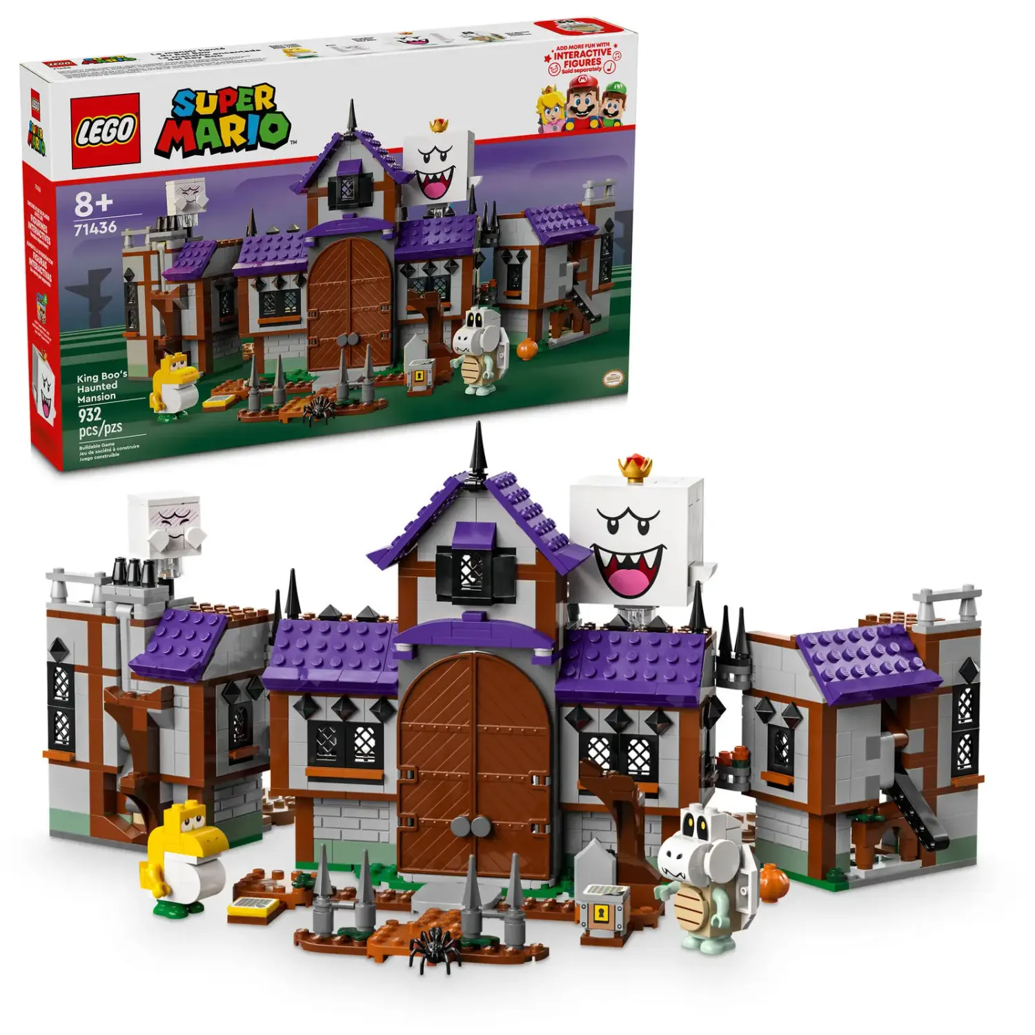 Lego 71436 Super Mario King Boo&#39;s Haunted Mansion