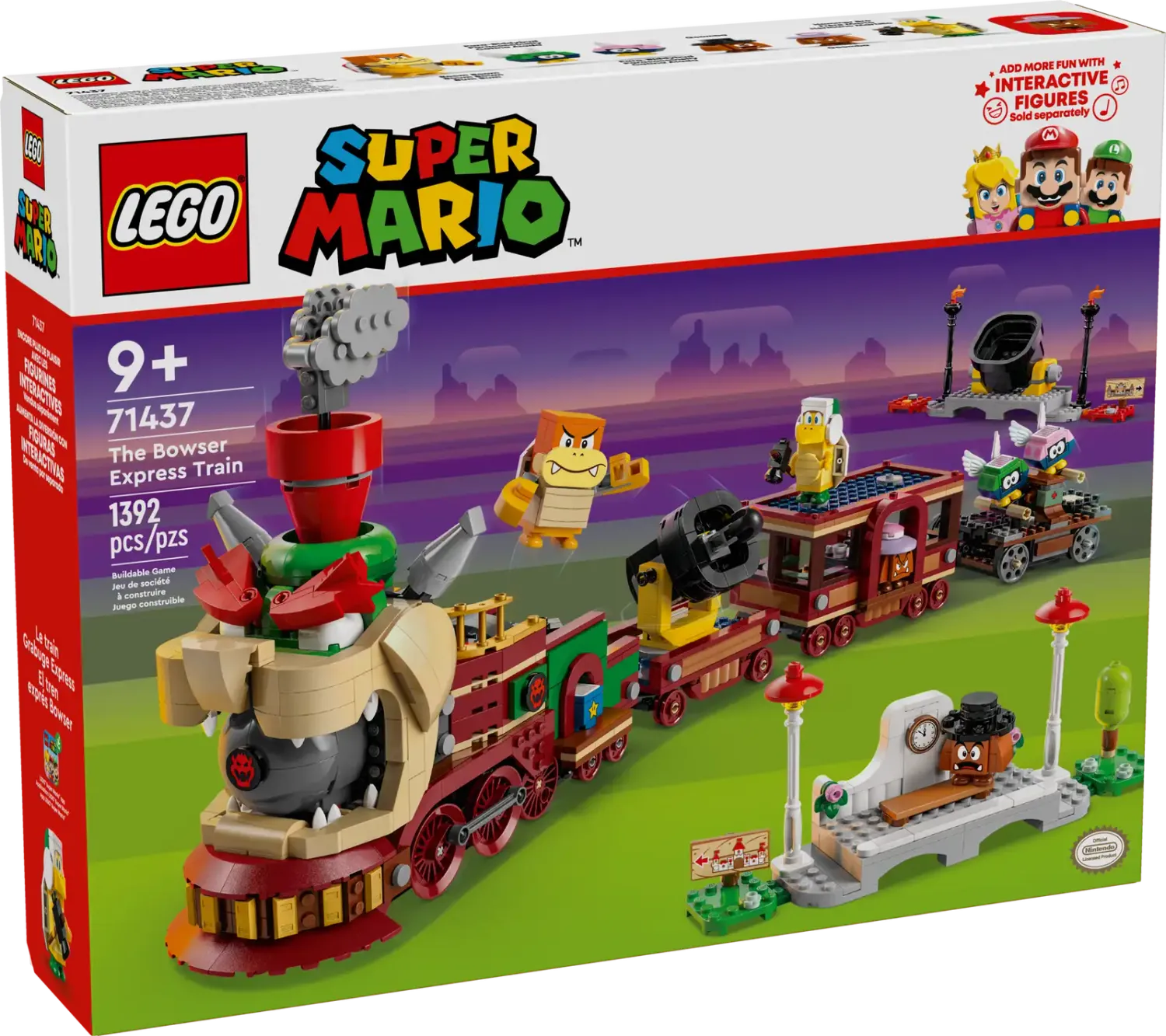 Lego 71437 Super Mario The Bowser Express Train
