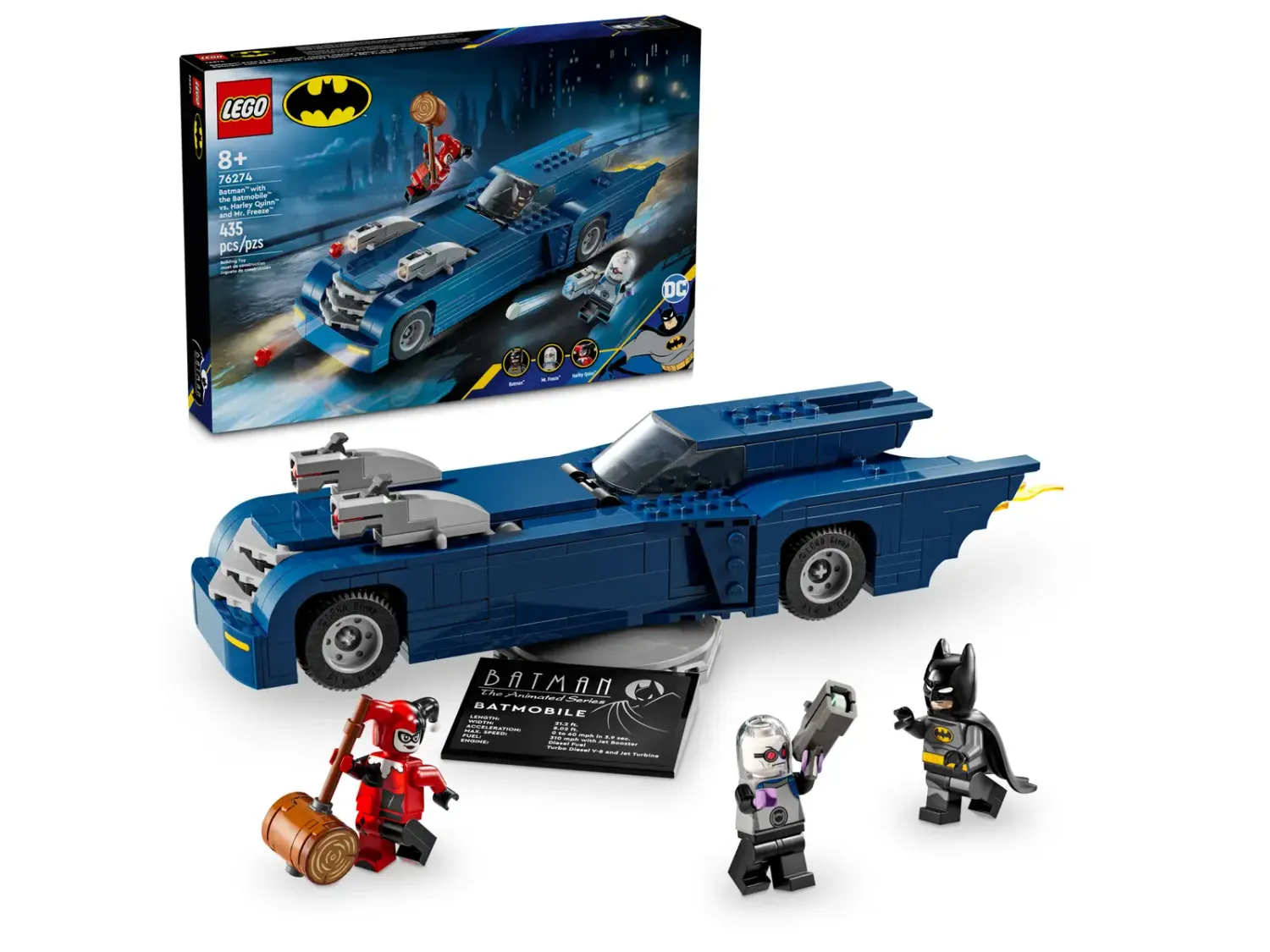 Lego 76274 Superheroes Batman™ with the Batmobile vs. Harley Quinn and Mr. Freeze