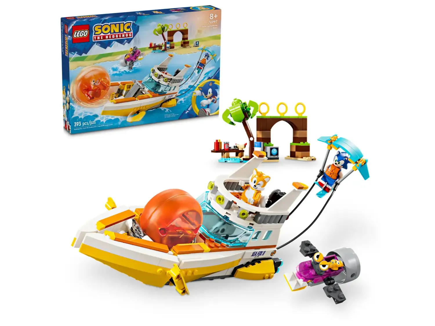 LEGO 76997 SONIC TAILS&#39; ADVENTURE BOAT