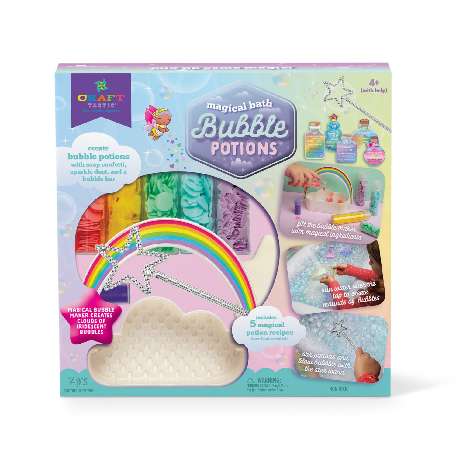 MAGICAL BATH BUBBLE POTIONS