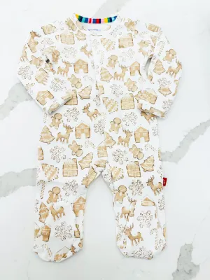Magnetic Me Gingerbread Lane Oc Footie 3-6M