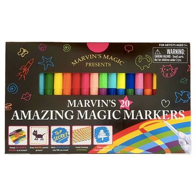 Marvin&#39;s Amazing Magic Markers - 20 Pack