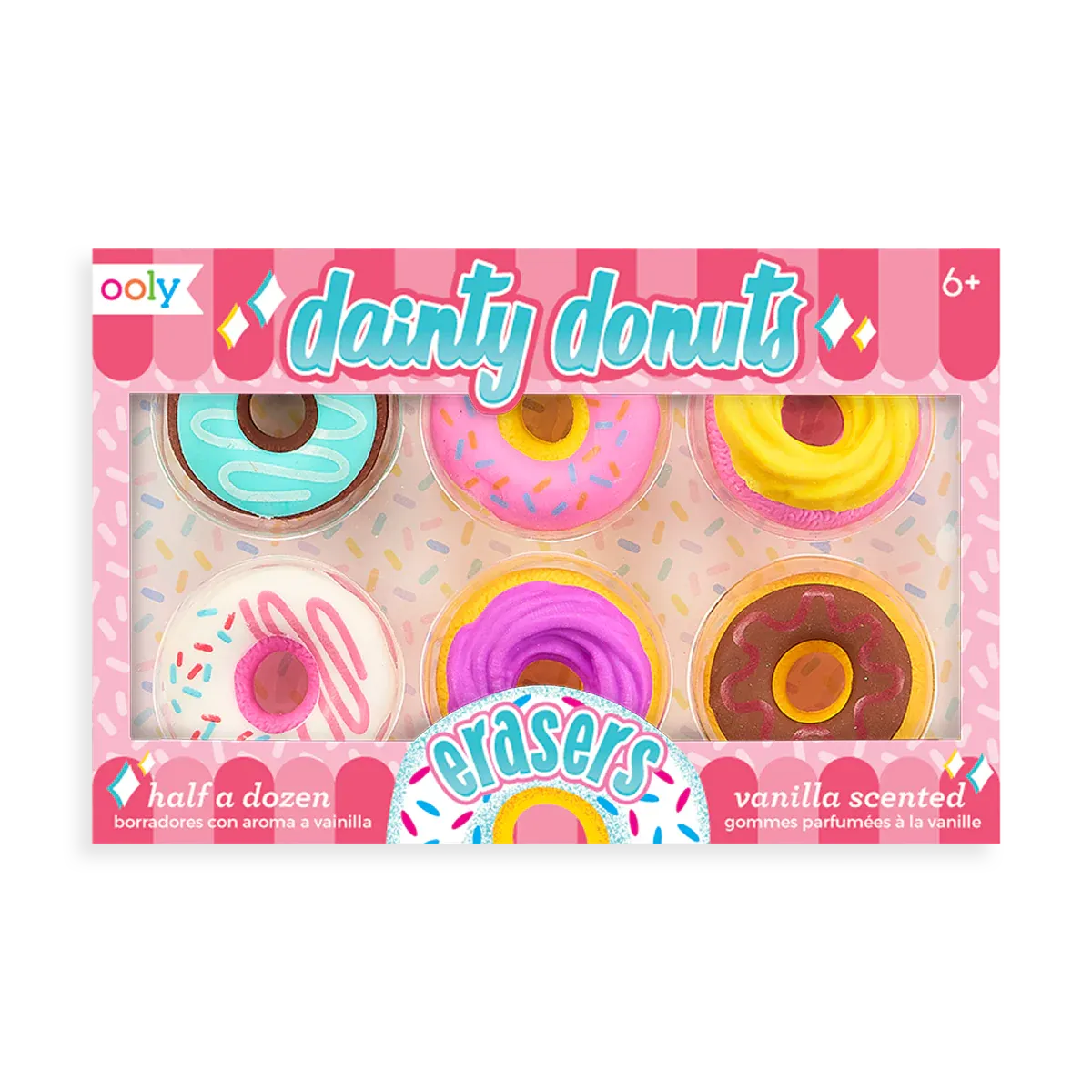 Ooly Dainty Donuts Scented Erasers
