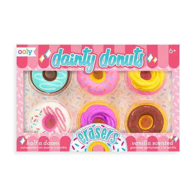 Ooly Dainty Donuts Scented Erasers