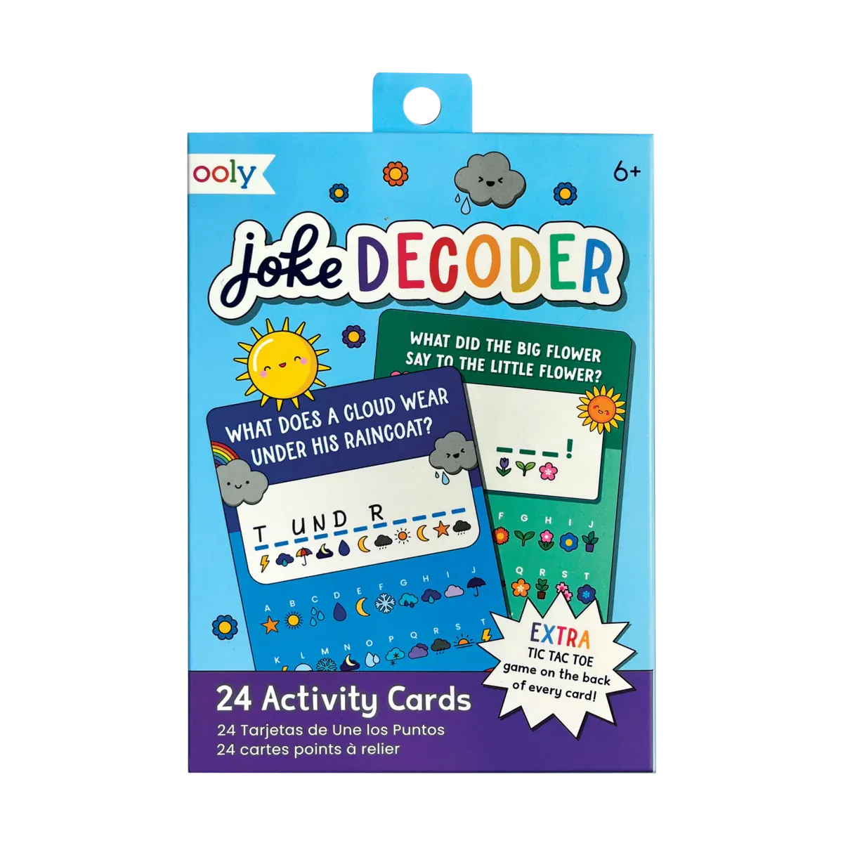 Ooly Joke Decoder Activity Cards - Set of 24