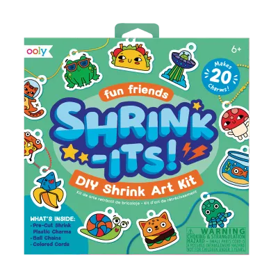 Ooly Shrink-Its!: D.I.Y. Shrink Art Kit - Fun Friends