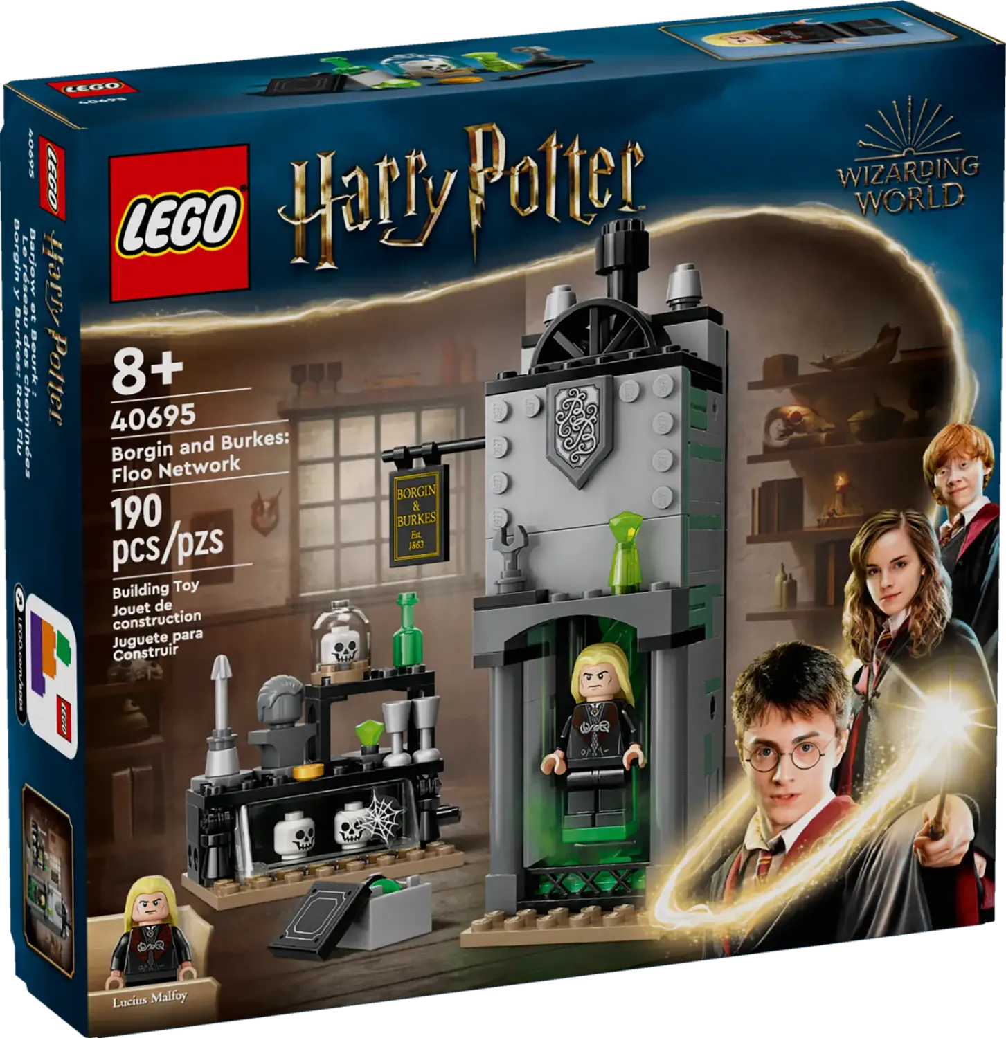 Lego 40695 Harry Potter Borgin and Burkes: Floo Network