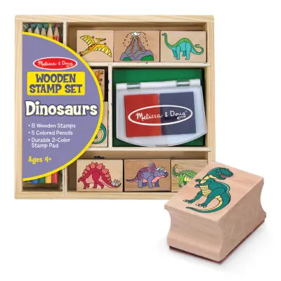 MD 1633 Dinosaur Stamp Set