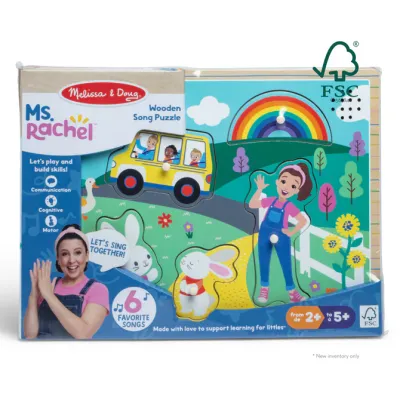 MD 51060 Ms. Rachel Wooden Song Puzzle