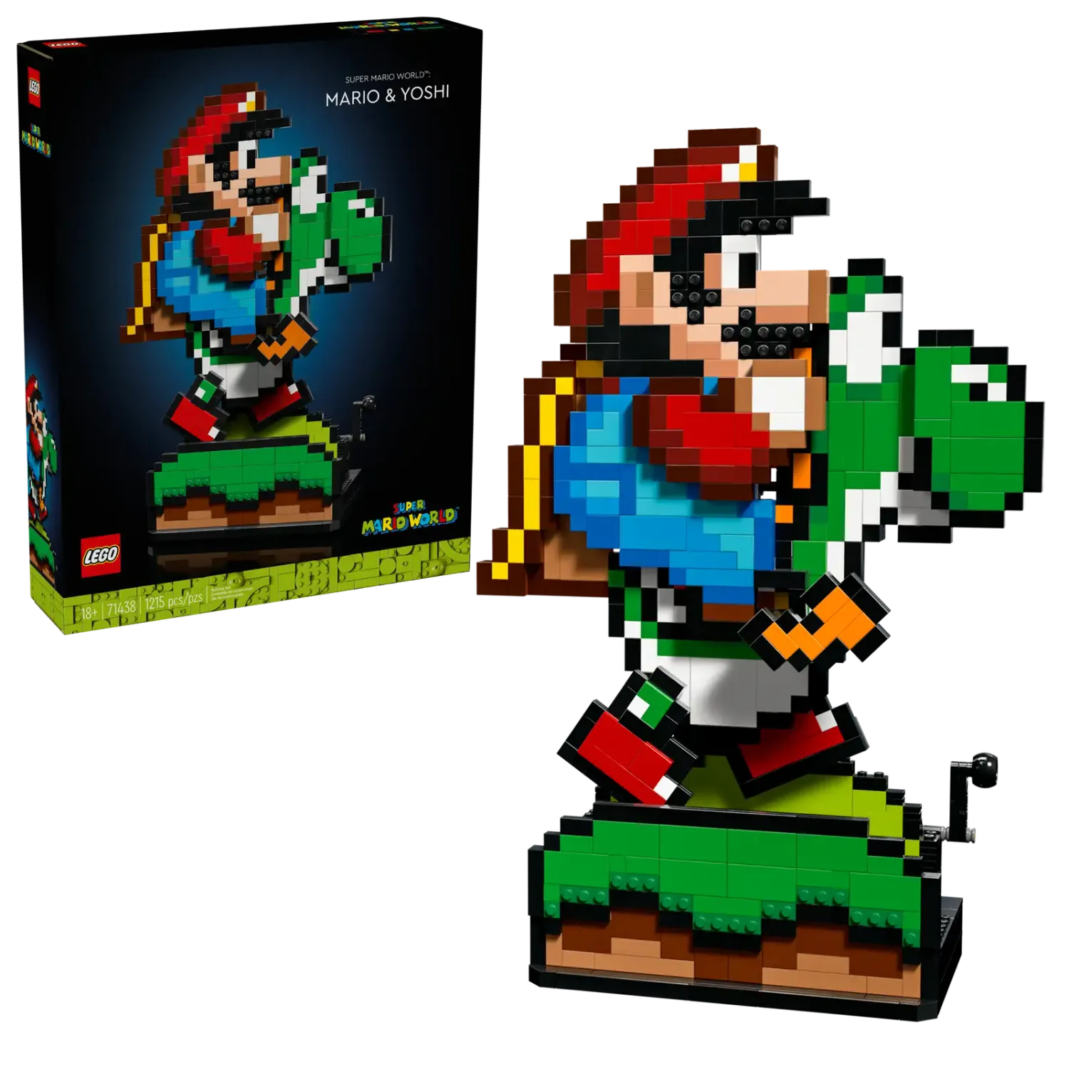 Lego 71438 Super Mario World Mario and Yoshi