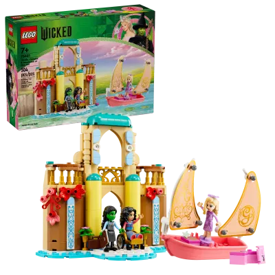 LEGO 75681 WICKED GLINDA, ELPHABA &amp; NESSAROSE AT SHIZ UNIVERSITY