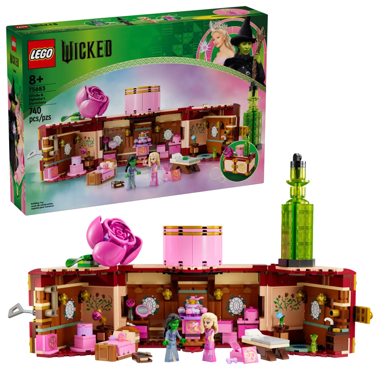 Lego 75683 Wicked Glinda &amp; Elphaba&#39;s Dormitory