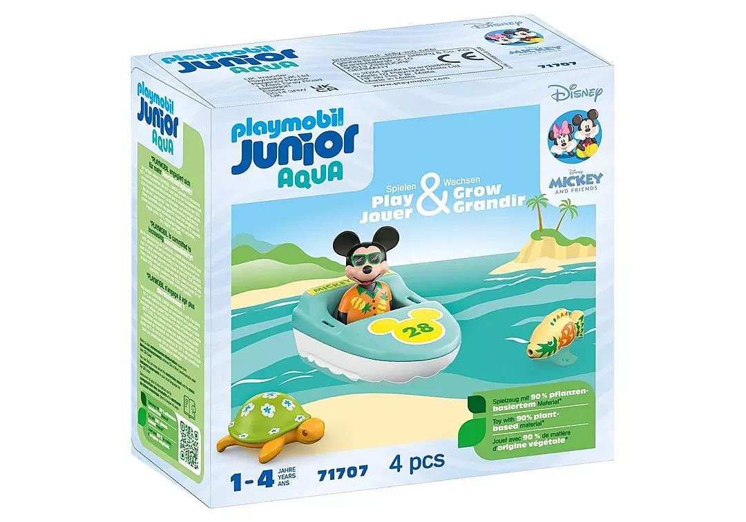 Playmobil 71707 Junior &amp; Disney: Mickey Mouse&#39;s Boat Tour