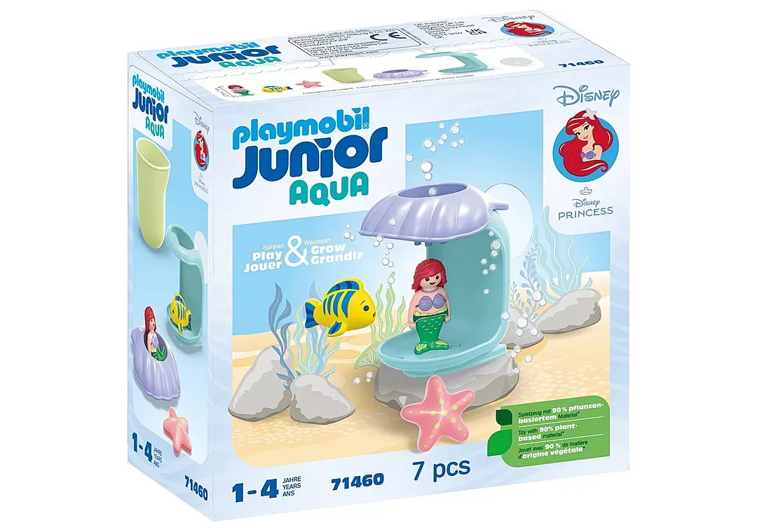 Playmobil 71460 Junior &amp; Disney: Ariel&#39;s Shell Shower