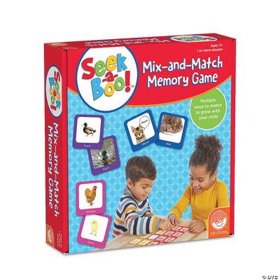Seek A Boo Mix and Match Memory Game