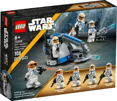 Lego 75359 Star Wars 332nd Ahsoka&#39;s Clone Trooper™ Battle Pack
