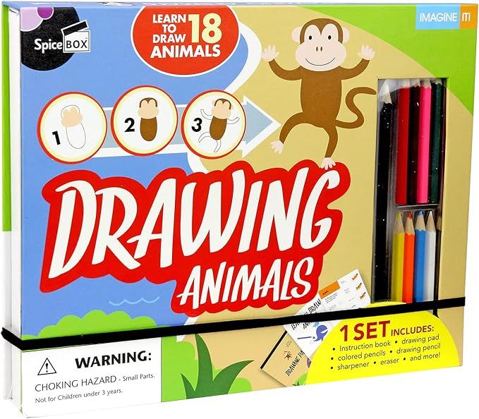 Spice Box Imagine It Drawing Animals