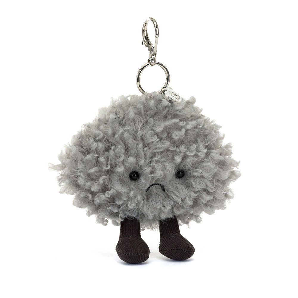 Jellycat Amuseables Storm Cloud Bag  Charm