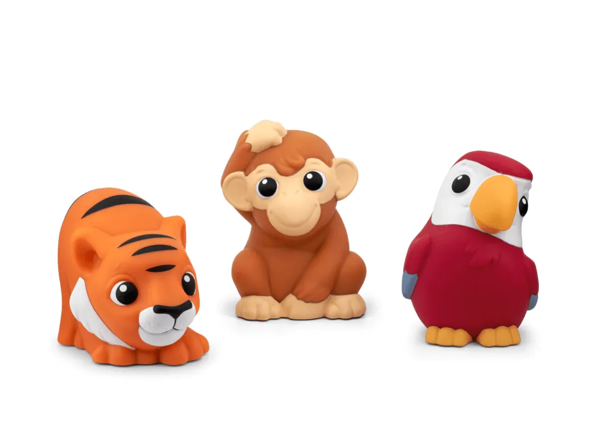 Soft Tonies: Jungle Set - Monkey, Parrot and  Tiger