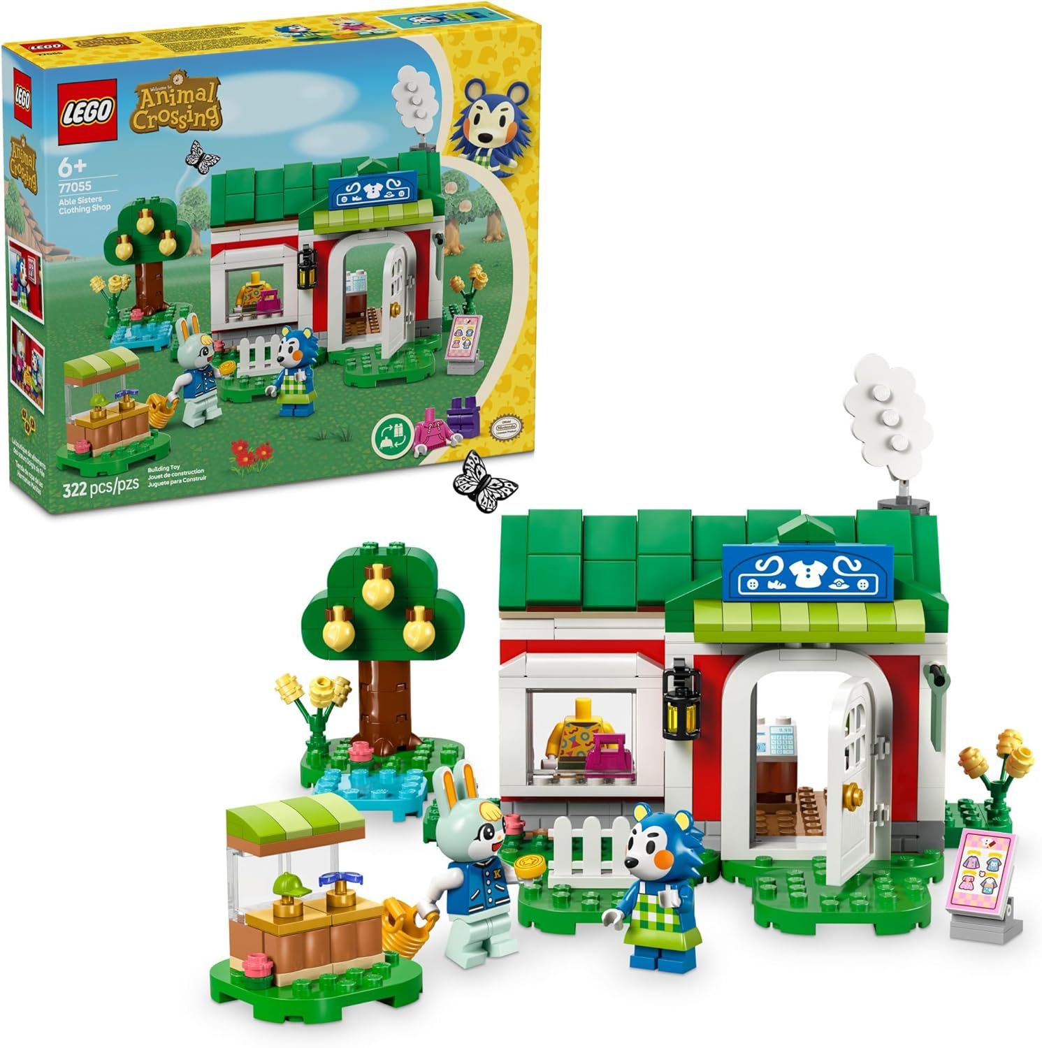 LEGO 77055 ANIMAL CROSSING ABLE SISTERS CLOTHING SHOP