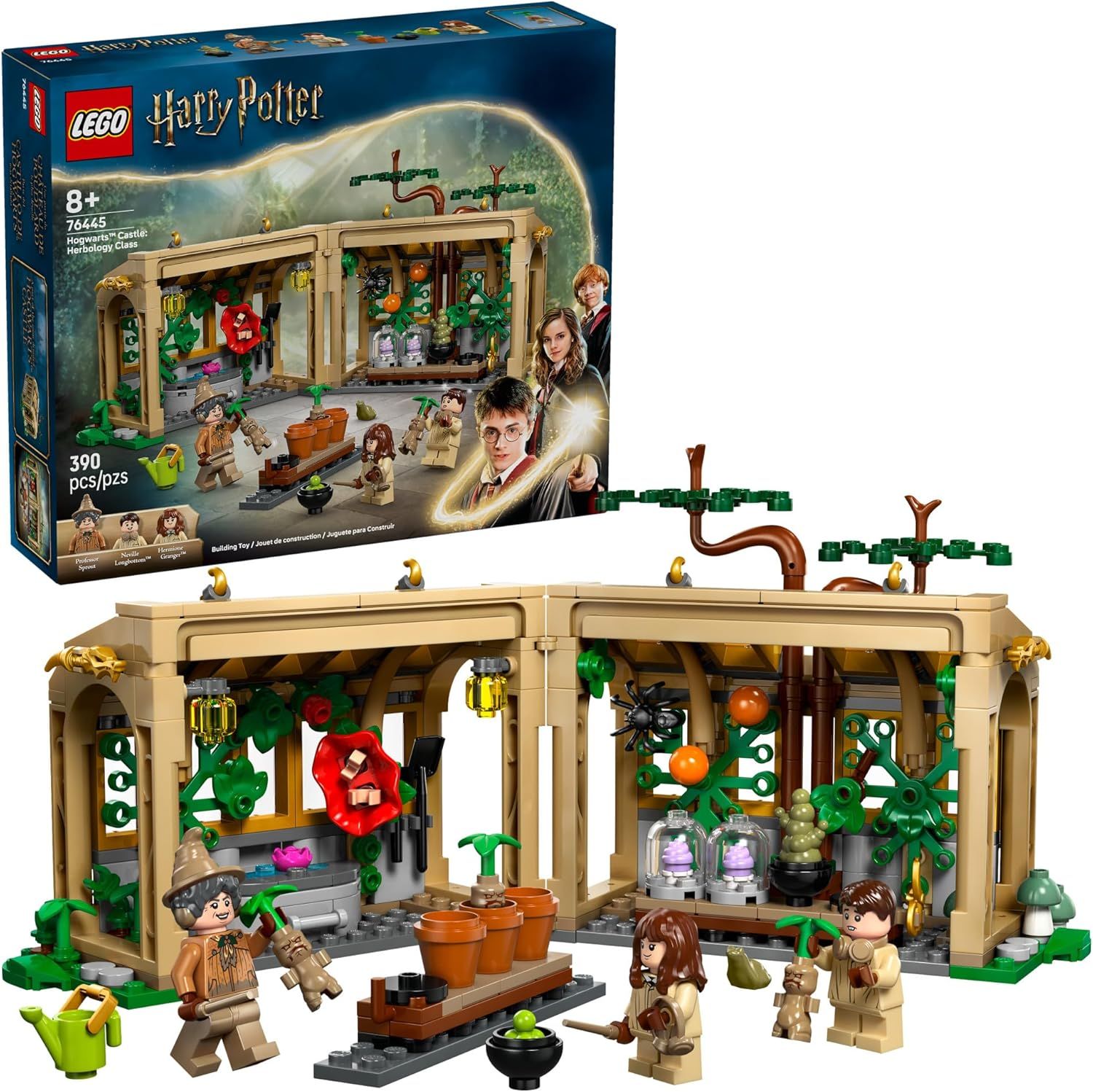 LEGO 76445 HARRY POTTER HOGWARTS CASTLE HERBOLOGY CLASS