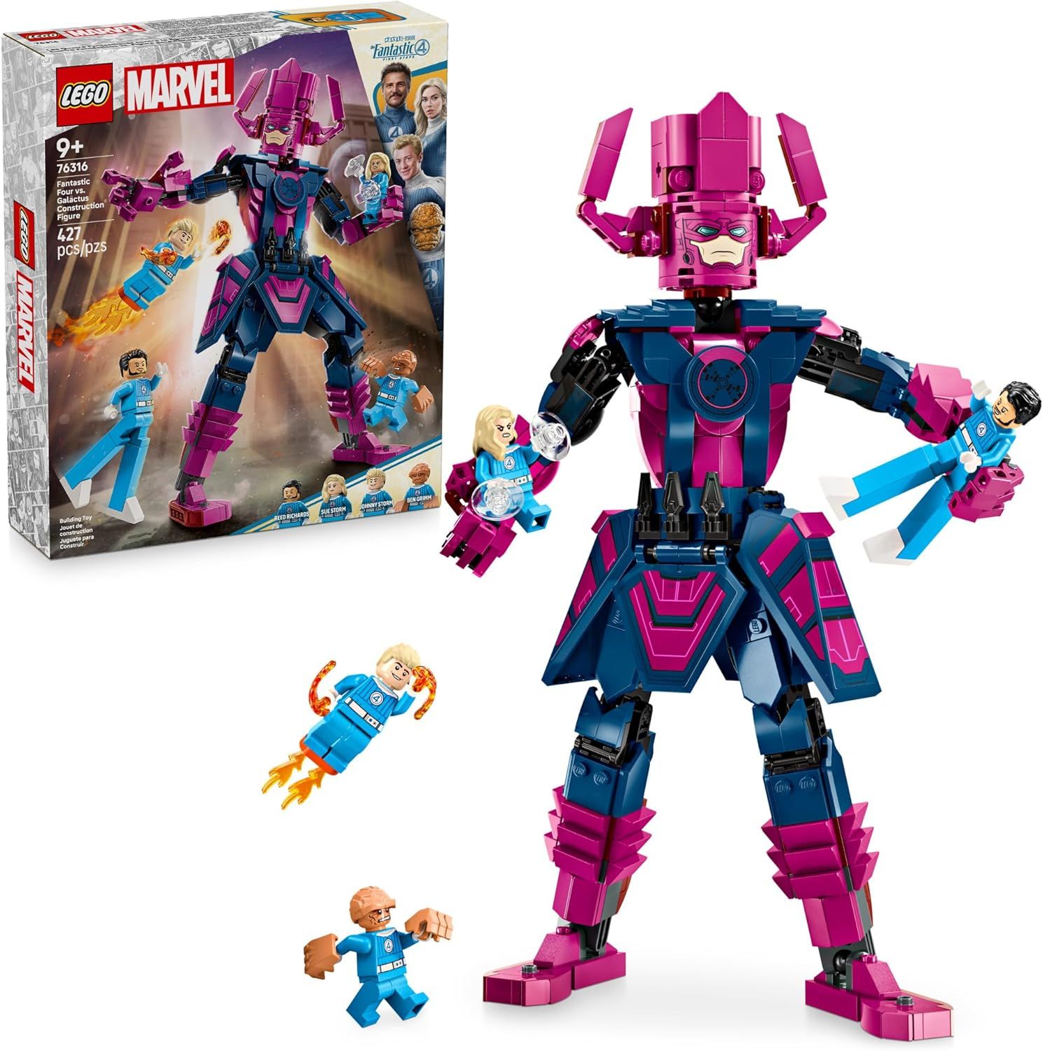 LEGO 76316 MARVEL FANTASTIC FOUR VS. GALACTUS CONSTRUCTION FIGURE
