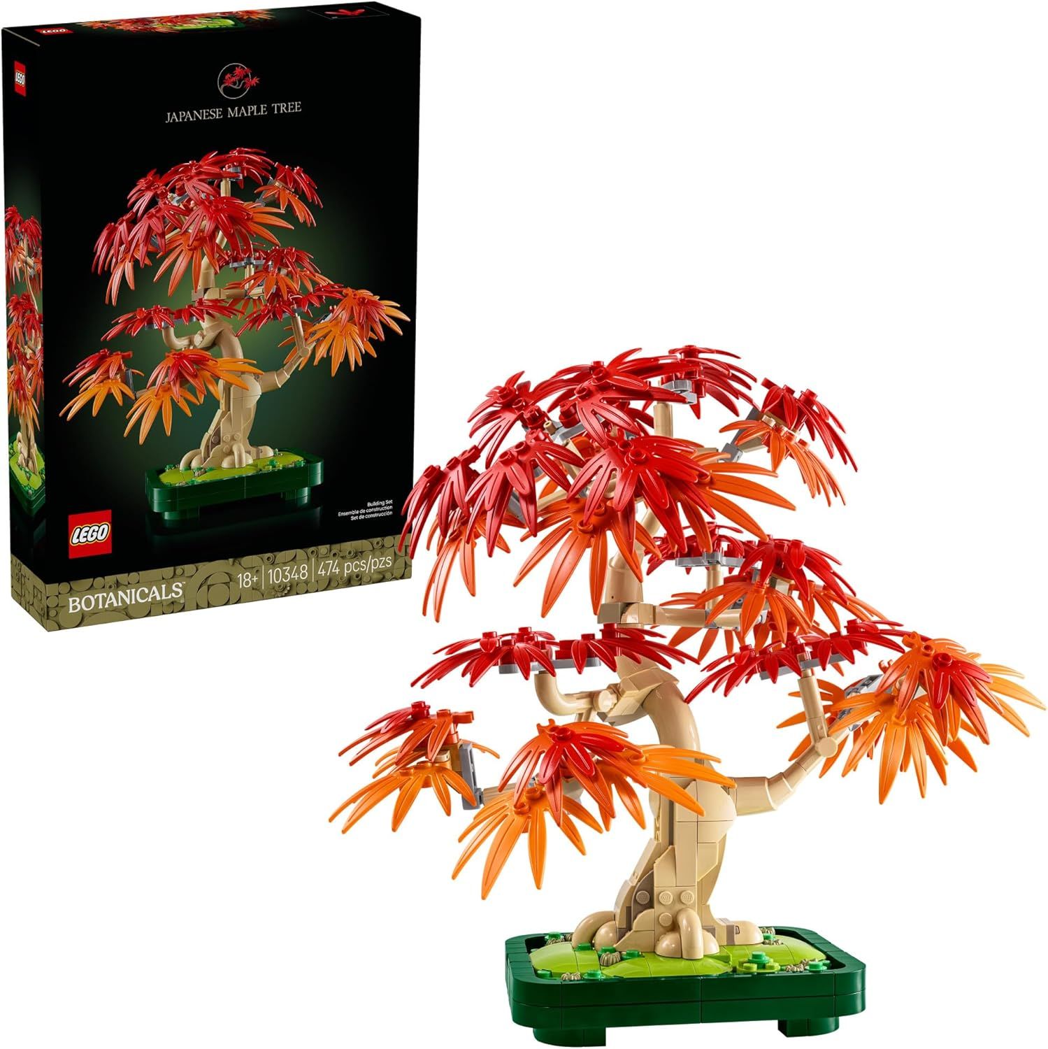 LEGO 10348 BOTANICAL JAPANESE RED MAPLE BONSAI TREE