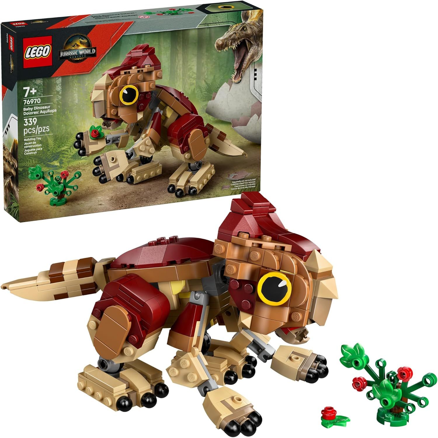 LEGO  JURASSIC WORLD 76970 BABY DINOSAUR DOLORES AQUILOPS