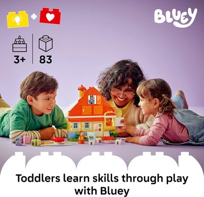 LEGO 10459 DUPLO BLUEY'S FAMILY HOUSE WITH MEMORY GAME