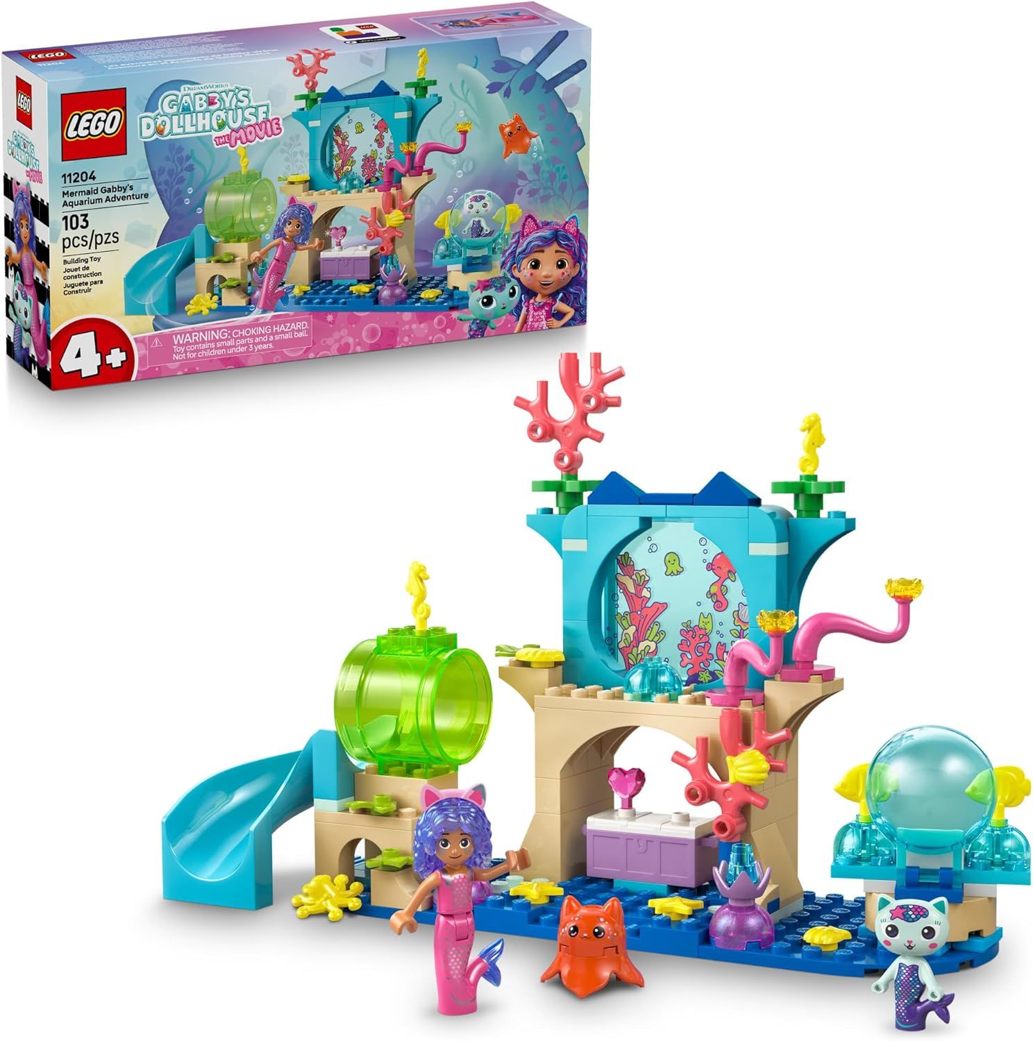 LEGO 11204 DREAMWORKS MERMAID GABBY&#39;S AQUARIUM ADVENTURE