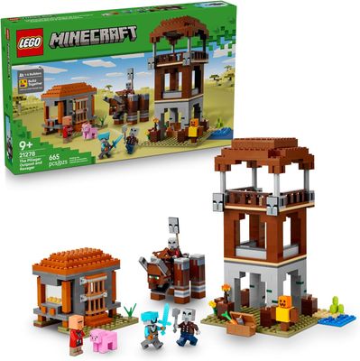 LEGO 21278 MINECRAFT THE PILLAGER OUTPOST AND RAVAGER