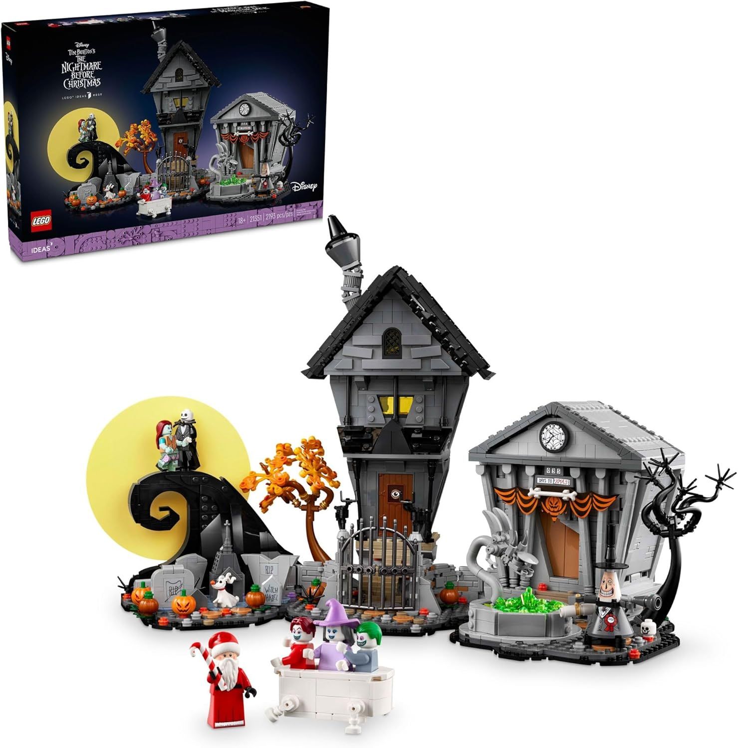 LEGO 21351 IDEAS NIGHTMARE BEFORE CHRISTMAS