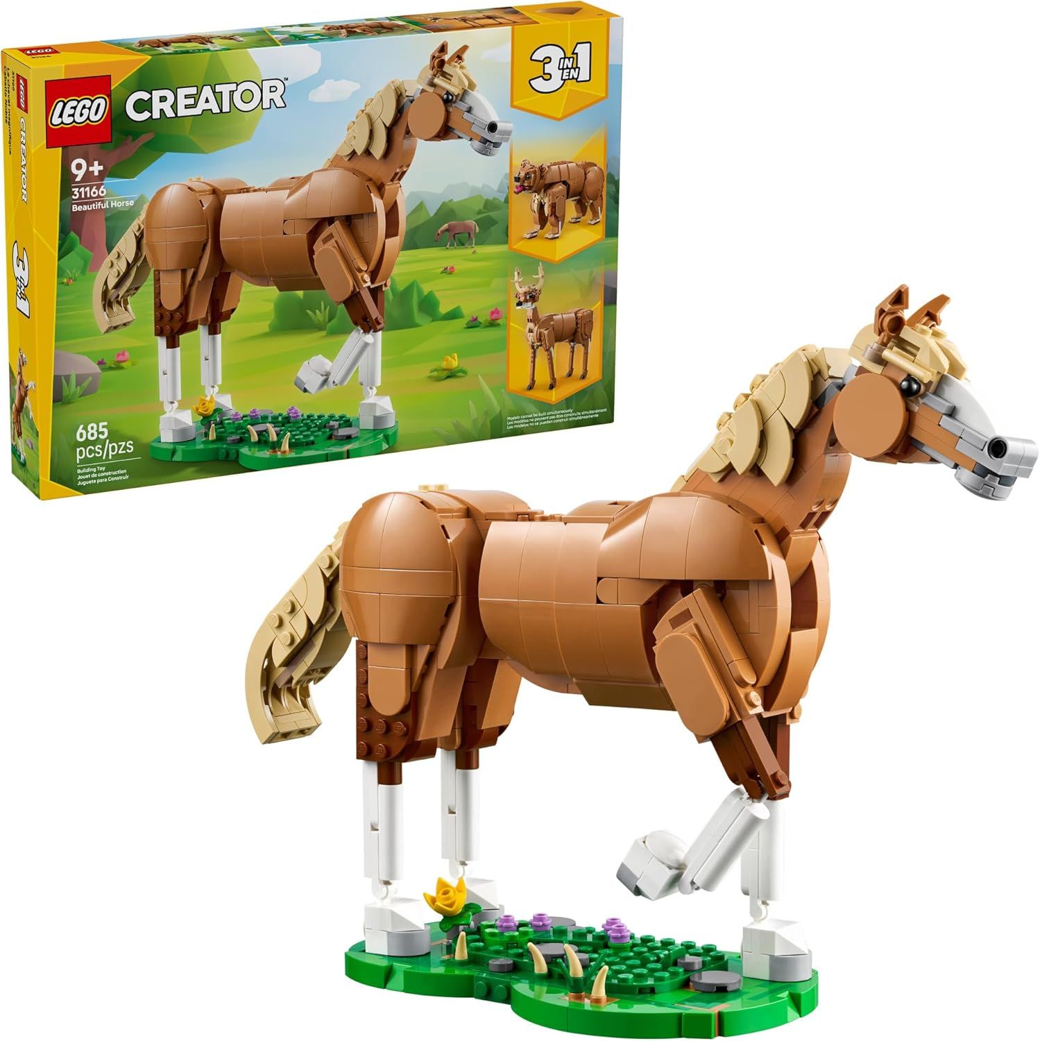 LEGO 31166 MINECRAFT BEAUTIFUL HORSE