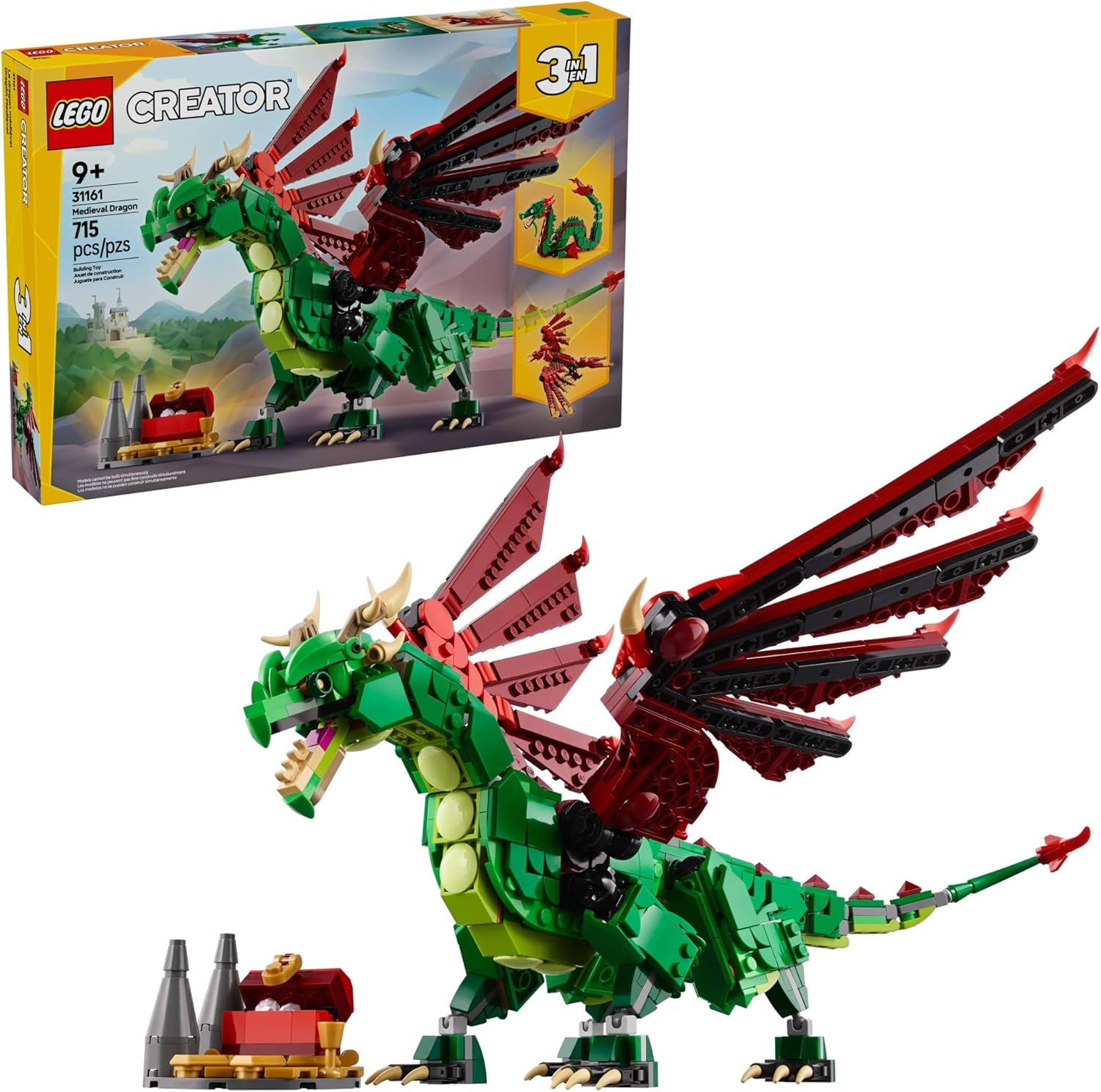 LEGO 31161 CREATOR MEDIEVAL DRAGON