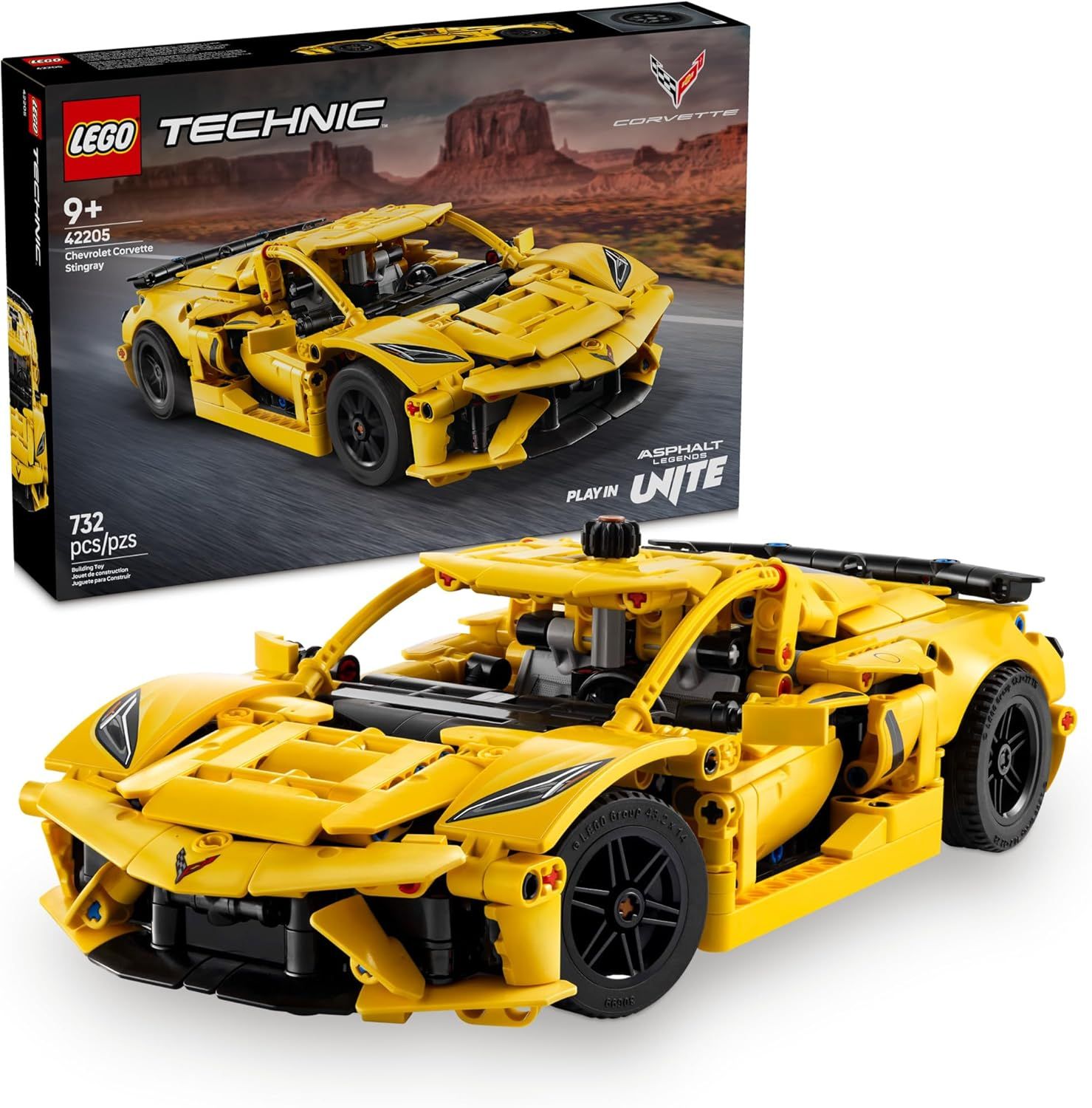 LEGO 42205 TECHNIC CHEVROLET CORVETTE STINGRAY