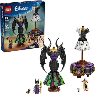 LEGO 43262 DISNEY MALEFICENT&#39;S AND CRUELLA DE VIL&#39;S DRESSES