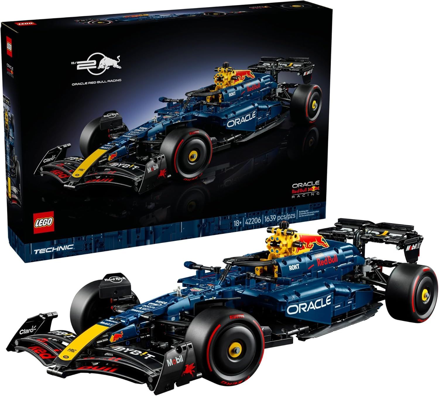 LEGO 42206 TECHNIC ORACLE RED BULL RACING RB20 F1 CAR