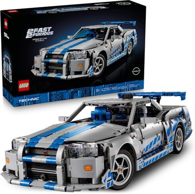 LEGO 42210 TECHNIC 2 FAST 2 FURIOUS NISSAN SKYLINE GT-R