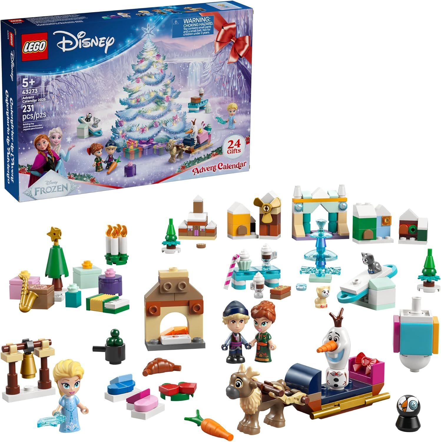 LEGO 43273 DISNEY ADVENT CALENDAR 2025