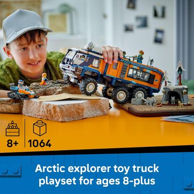LEGO 60471 CITY ARCTIC EXPLORER SCIENCE LAB TRUCK